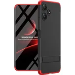 GKK 73623 360° Ochranný kryt Xiaomi Redmi 12 5G černo-červený