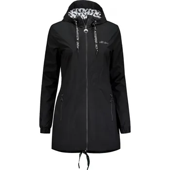 Dámský kabát Dámský kabát ALTISPORT CHELSIE ČERNÁ S