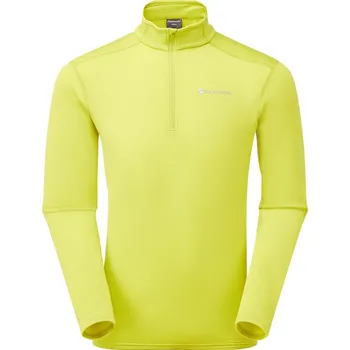 Pánská mikina Pánská funkční mikina Montane Protium Lite Pull On citrus spring|L