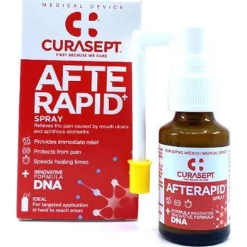 Ústní sprej CURASEPT sprej Afte Rapid DNA 15ml