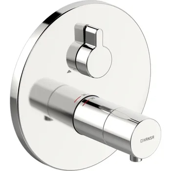 Vodovodní baterie Hansavarox Pro - podomítková sprchová baterie, vrchní sada 40579083