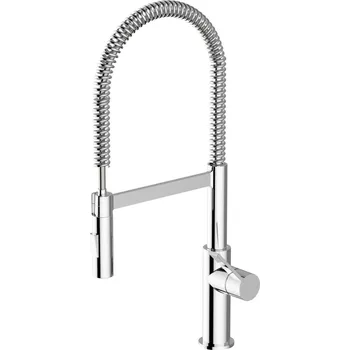 Vodovodní baterie Kuchyňská stojánková baterie, horní pružné otáčivé ústí s přepínačem K561