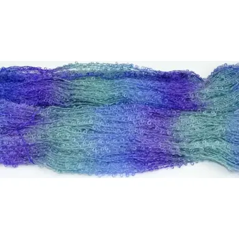 Příze Mohair by Canard Bouclé Mohair Kobalt mix 1046 (Mohérová příze Bouclé Mohair Cobalt mix)