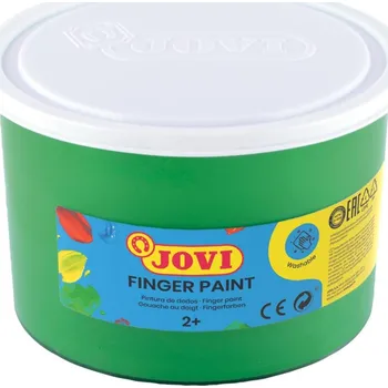 Speciální výtvarná barva Prstové barvy JOVI 500ml zelená - 56117