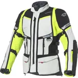 CLOVER bunda GTS-5 WP dámská light grey/yellow/black - XL