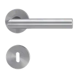 GK - LUCIA PROFESSIONAL - R rozety BB, klika/klika BN - Broušená nerez (71)