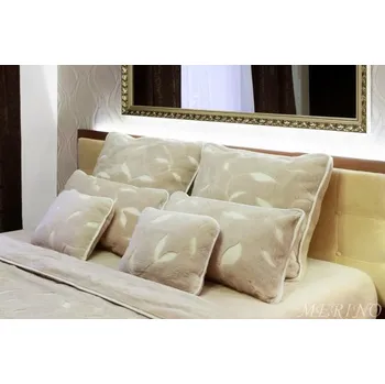 Polštář Polštář z velbloudí vlny - Benjamin + velbloud krémový 40 x 60 cm