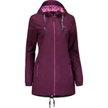 Dámský kabát ALTISPORT CHELSIE FIALOVÁ/RŮŽOVÁ S