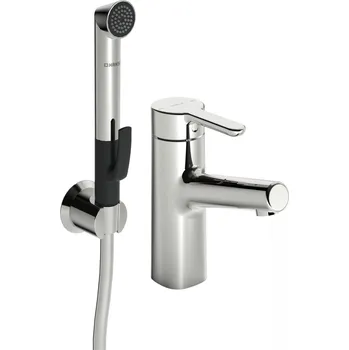 Hansadesigno Style - páková umyvadlová baterie, s funkční sprchou 51702201