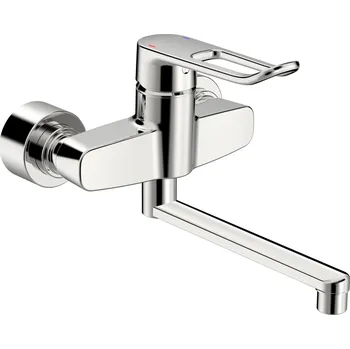 Vodovodní baterie Hansaclinica - nástěnná umyvadlová baterie, vyložení 277 mm 01536286