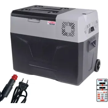 Autochladnička Přenosná kompresorová autochladnička Vigo Cool V40W, 40 l, 12/24/230V, Rukojeť a kolečka