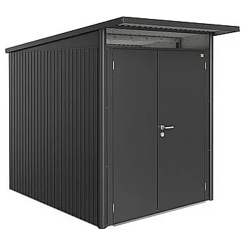 Zahradní domek Biohort Zahradní domek BIOHORT Avantgarde A1 duo 180 × 180 cm (tmavě šedá metalíza)