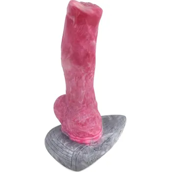 Dildo YOCY Dildo Pes Rotvailer Barva: Růžová, Varianta: S Přísavkou