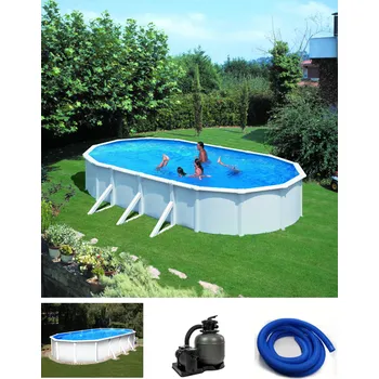 Bazén CF Bazénový set CF s bazénem Classic WHITE/Blue 610 x 360 x120 cm 3281