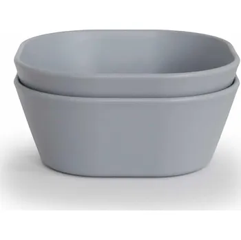 Mushie hranatá miska 2 ks Barva: Cloud