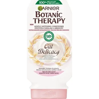 Garnier, Botanic Therapy Oat Delicacy zvláčňujúci kondicionér na jemné vlasy a pokožku hlavy 200 ml