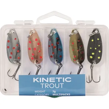 Umělá nástraha Kinetic sada třpytek Trout Hmotnost nástrahy: 9g