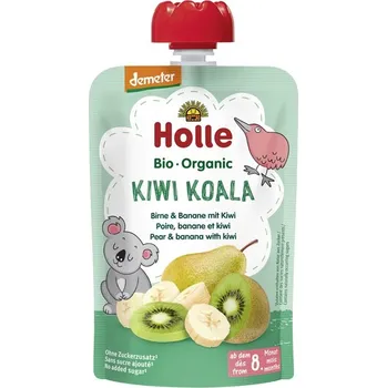 Kiwi koala pěna v tubě (hruška - banán - kiwi) bez přidaných cukrů od 8 měsíců Demeter BIO 100 g - Holle