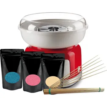 Výrobník cukrové vaty Balíček Cotton Candy Ariete ART 2973 (červený)