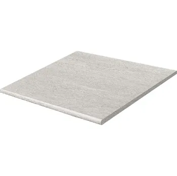 Dlažba Quarzit Outdoor - schodovka rektifikovaná 59,8x59,8, 2 cm šedá reliéfní DCH66737