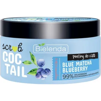Tělový peeling Bielenda, Scrub Coctail regeneračný telový peeling Blue Matcha + Blueberry 350g