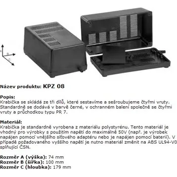 Dárková krabička Krabička KPZ 8