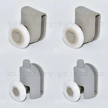 Zvýhodněná sada pojezdových koleček B43 (horní 2ks, spodní 2ks) 23mm