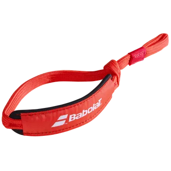 Tenis Padelový popruh na zápěstí Babolat WRIST STRAP 2023 Barva: Červená