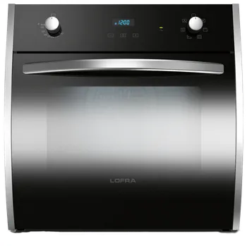 Vestavná trouba Lofra FFV66GE pečící trouba černé sklo