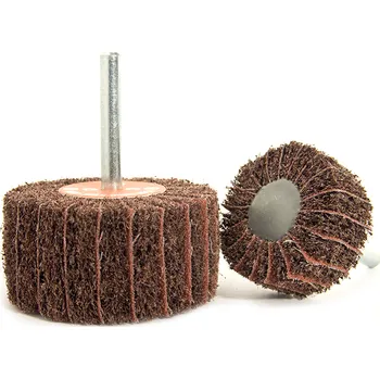 Brusný kotouč Brusný vějíř z brusného rouna a lamelami RGM, 40x20 zrnitost 120