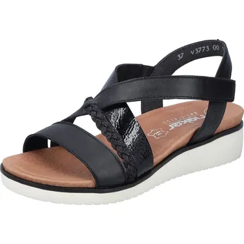Dámské sandále Dámské sandálky V3773-00 Rieker černé Barva: schwarz, Velikost: 41