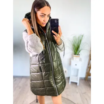 Dámská vesta Dámská sportovní vesta v tmavě zelené barvě, VELIKOST UNI ( S, M , L )