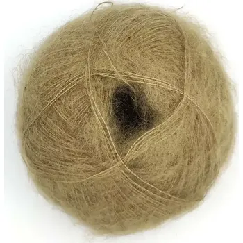 Příze Mohair by Canard Brushed Lace Khaki 3008 (Mohérová příze Brushed Lace Khaki)