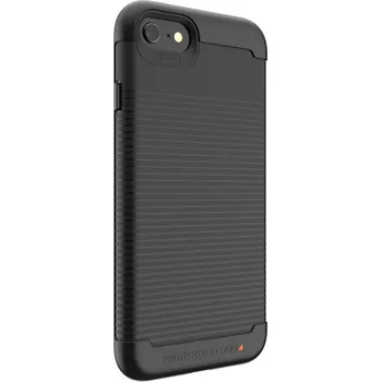 Pouzdro na mobilní telefon ZAGG GEAR4 D3O Havana kryt iPhone SE/SE2/6/7/8 černý 702009625