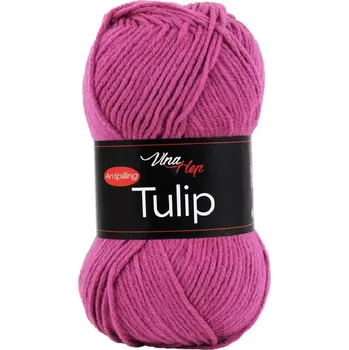 Příze Tulip 4490 - Fialovorůžová - DOPRODEJ