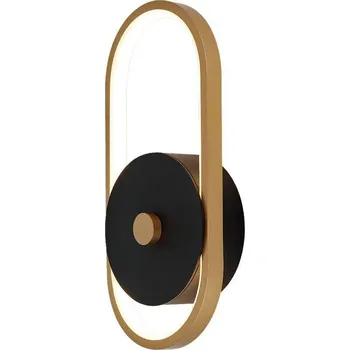 Nástěnné svítidlo Černo-mosazné LED nástěnné svítidlo designové 15W IP54 - Denní bílá - LED Solution - 10563 - 10563