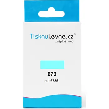 Zásobník TisknuLevne.cz č.673 T6735 (Světle azurový)