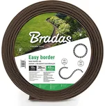 Travní lem Easy Border sada, 40mm, 10m, hnědý OBEBR4010SET