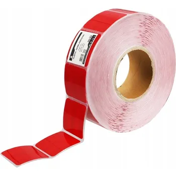 Červená reflexná páska 1M výstražná 5x5 cm | jaks