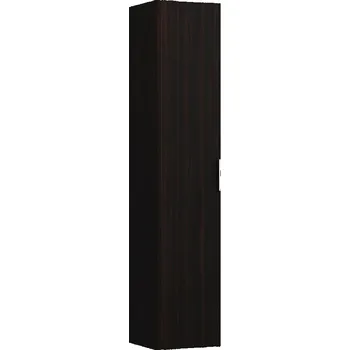 Koupelnový nábytek Base - vysoká skříňka 35x165 levá hluboká, tmavý jilm H4026711102631