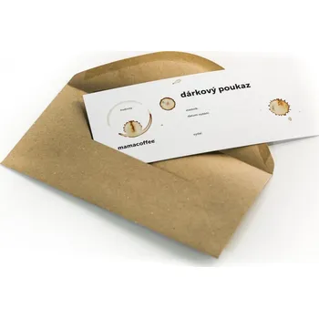 Dárkový potravinový koš Dárkový poukaz - Kávové předplatné Forma: Papírový