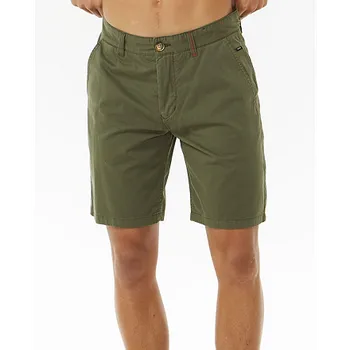 Pánská móda šortky Rip Curl TWISTED WALKSHORT Dark Olive velikost 34