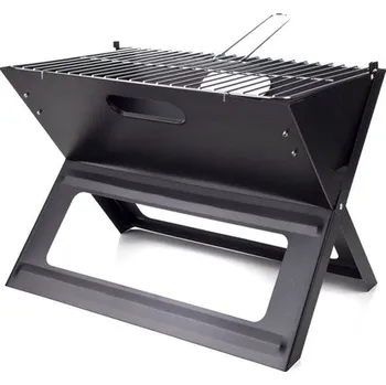 Zahradní gril HAPPY GREEN Gril na dřevo a uhlí - piknikový FLAT