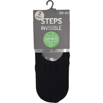 Dámské ponožky Ponožky STEPS LS43 černá čt Barva: Černá, Velikost: 39-42