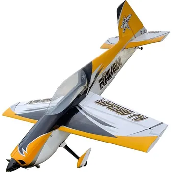 RC model letadla 106" Raven SLE ARF - žlutá/černá