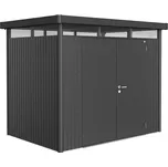 Biohort Zahradní domek BIOHORT Highline H2 duo 275 × 195 cm (tmavě šedá metalíza)