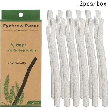 Eko žiletky na obočí z pšeničné slámy