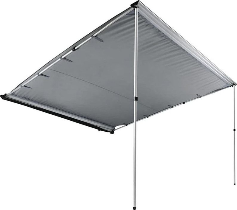 Markýza výsuvná na karavan / obytné auto / dodávku / osobní auto 250x250cm - šedá