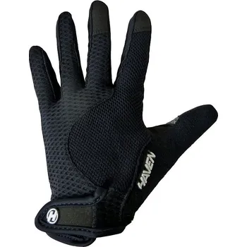 Cyklistické rukavice Cyklistické rukavice dlouhoprsté Haven Kiowa long black XL