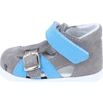 Dívčí obuv Dětské sandály Jonap 009/S šedá/modrá 2021 Velikost: 18